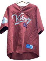 Keboz◆CLASSIC BASEBALL SHIRT2/半袖シャツ/M/コットン/BRD_画像1