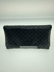 GUCCI◆長財布/-/BLK/総柄/メンズ/449396・520981