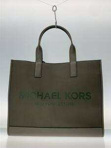 MICHAEL KORS◆structured tote/レザー/トートバッグ/-/GRN/37f2l