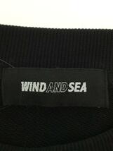 WIND AND SEA◆スウェット/XL/コットン/BLK/WDS-C-MLB5-24-Q1-06_画像3