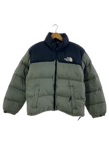 THE NORTH FACE◆90s/NUPTSE JACKET/700フィルパワー/ダウンジャケット/L/KHK