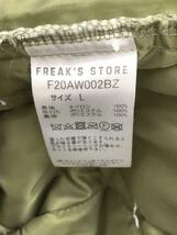 FREAK’S STORE◆キルティングジャケット/L/ナイロン/KHK_画像4