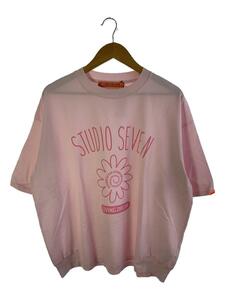 STUDIO SEVEN◆23SS Piano Motif SS Tee/Tシャツ/L/コットン/PNK/70864755