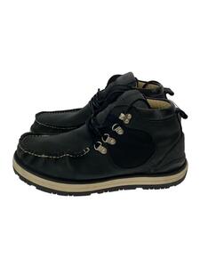 visvim◆ブーツ/US9/BLK/レザー