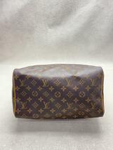 LOUIS VUITTON◆1)スピーディ30_モノグラム・キャンバス_BRW/PVC/BRW_画像4