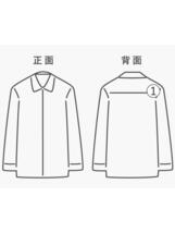 Engineered Garments◆長袖シャツ/S/コットン/BLU/無地_画像7