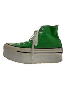 CONVERSE◆ハイカットスニーカー/24.5cm/GRN/キャンバス/ps-911