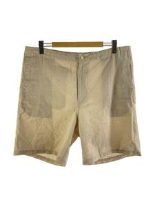 phlannel◆Cotton Silk Ramie Check Easy Buggy Short Ttrusers/BEG/無地