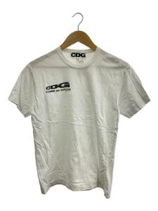 CDG◆Tシャツ/M/コットン/WHT/プリント/SZ-T059