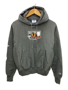 Champion◆パーカー/S/コットン/GRY/S101