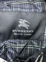 BURBERRY BLACK LABEL◆トレンチコート/S/コットン/BLK/D1A44-406_画像3