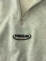 FROCLUB/スウェット/XL/コットン/GRY/無地/213-1295_画像4