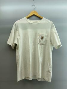 Carhartt◆S/S POCKET T-SHIRT/Tシャツ/L/コットン/WHT