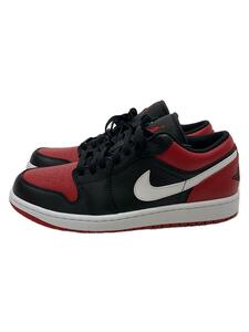 NIKE◆ローカットスニーカー/27.5cm/RED/553558-066/エアジョーダン1ロウ