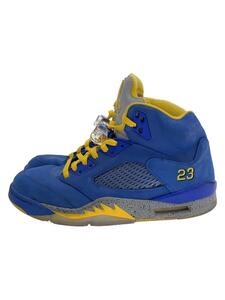 NIKE◆AIR JORDAN 5 LANEY JSP/エアジョーダン/ブルー/CD2720-400/28cm/BLU