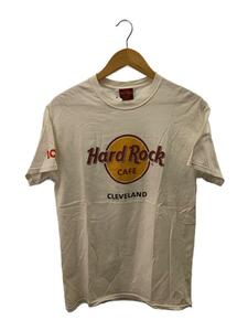 HARD ROCK◆Tシャツ/M/コットン/WHT