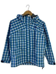 THE NORTH FACE◆NOVELTY DOT SHOT JACKET/S/ナイロン/BLU/チェック/NPW61221