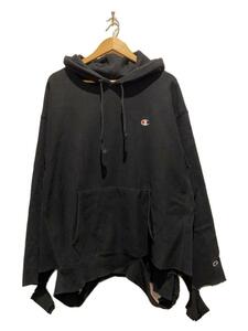 Champion◆海外規格 リメイク JPN4XL REVERSE WEAVE Hoodie BLK