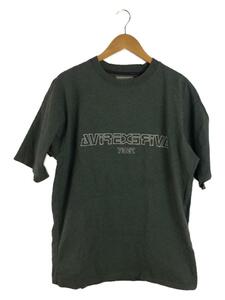 AVIREX◆Tシャツ/L/コットン/GRY/612733