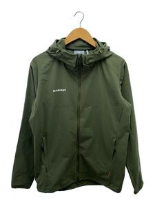 MAMMUT◆マウンテンパーカ/L/ポリエステル/GRN/無地/GRANITE SO Hooded Jacket AF Men