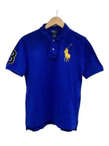 POLO RALPH LAUREN◆ポロシャツ/L/コットン/BLU