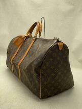 LOUIS VUITTON◆キーポル55_モノグラム・キャンバス_BRW/PVC/BRW_画像2