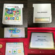 ニンテンドー3DS　グロスピンク　本体　とびだせどうぶつの森　ソフト　Nintendo　_画像6