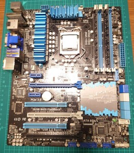 【ASUS】 P8Z77-V　LGA1155 マザーボード　動作確認済み　corei3付き