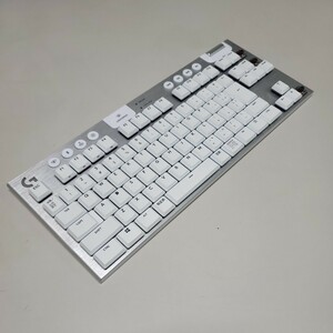 Logicool ゲーミングキーボード 茶軸 G913 TKL Bluetooth ホワイト 白
