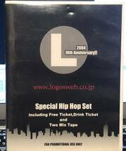 CD付 MIXTAPE CLUB LOGOS 2004 10TH ANNIVERSARY DJ TAKAO DEVROCK SPECIAL R&B HIP HOP SET★MURO KIYO KOCO KENTA KOMORI KAORI_画像1