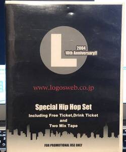 CD attaching MIXTAPE CLUB LOGOS 2004 10TH ANNIVERSARY DJ TAKAO DEVROCK SPECIAL R&B HIP HOP SET*MURO KIYO KOCO KENTA KOMORI KAORI