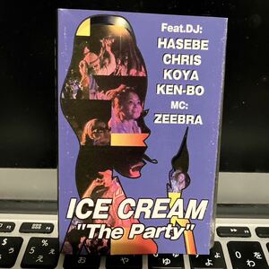 CD attaching MIXTAPE DJ ICE CREAM THE PARTY HASEBE KOYA KEN-BO ZEEBRA*MURO KIYO KENSEI MISSIE MASTERKEY DEV LARGE KENTA