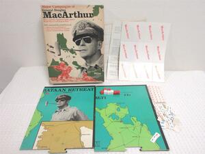 ジャンク ボードゲーム ダグラス・マッカーサー Douglas MacArthur フィリピン 海外 英語 希少 当時物 戦争