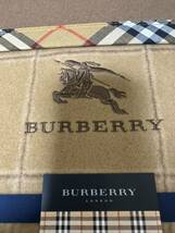 ★☆BURBERRY バーバリー ウール毛布 BB528 140x200cm ウール100％ 西川産業 日本製 未使用☆★_画像3