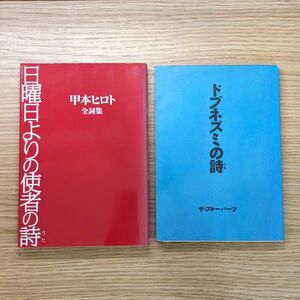 レアな古本！ ドブネズミの詩 日曜日よりの使者の詩 ブルーハーツ 甲本ヒロト