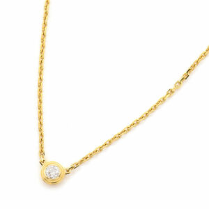 Cartier dam -ru necklace XS 0.04ct diamond B7224517 K18YG new goods finish settled tia man reje necklace yellow gold used free shipping 