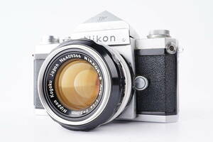 Nikon F2 アイレベル　+ Nikon Nikkor-S AUTO 50mm f1.4 フィルム一眼レフ　レンズセット　ビンテージカメラ　銀塩カメラ②　