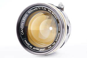 Canon 50mm f1.4 ライカマウント キヤノン 単焦点 LTM Leica Lマウント L39 M39 キャノン