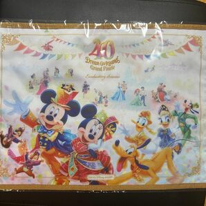 ディズニー　40周年　グランドフィナーレ　スーベニア　ランチョンマット