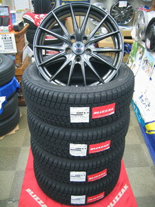 ブリヂストン スタッドレス タイヤ ブリザック DM-V3 225/55R19 225/55-19 ＆ アルミホイール 新品 4本 2023年製 即納 新型 ヴェルファイア