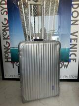 【即決/即納】！良好！TSAロック！ RIMOWA リモワ TOPAS トパーズ SILVER INTEGRAL シルバーインテグラル スーツケース 926.63 63L_画像1