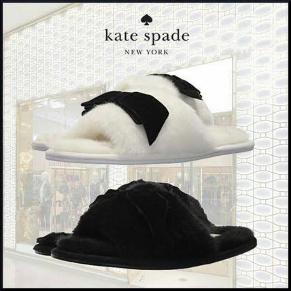 kate spade ルームシューズ スリッパ 室内履き