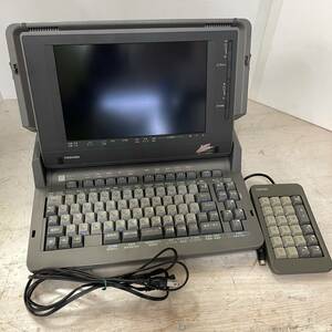 3307 Toshiba /TOSHIBA Rupo Lupo word-processor JW98W numeric keypad attaching operation verification settled translation have junk 