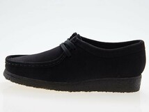 新品/CLARKS/クラークス/WALLABEE/ワラビー/BLACK SUEDE/ブラック スエード/女性用/26155522/23.0cm_画像2