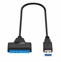 【vaps_5】2.5インチ HDD SSD SATA - USB3.0 変換ケーブル 変換アダプター 換装 USBケーブル 送込_画像1