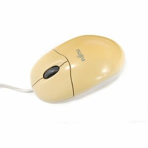 【vaps_4】[中古品]富士通 USB光学式マウス M-UAE96 ホワイト 送込