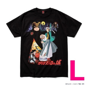 【新品未使用 L】ルパン三世 カリオストロの城 GEEKS RULE 15 SILKSCREEN PRINTING T SHIRT Tee 宮崎駿 ルパン カリオストロ