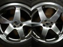 (H2976) TECNO MOTOR WORKS 17×7J+38 ホイール 215/45R17 タイヤ4本_画像8