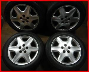 (H2982) TOYOTA 30セルシオ 17×7.5JJ+45 純正ホイール 225/55R17 タイヤ4本