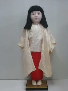 ☆r☆【美術 雛飾り・インテリア】ごんたさん 人形 日本人形 約88㎝/着物 和装 飾置き/市松人形☆☆